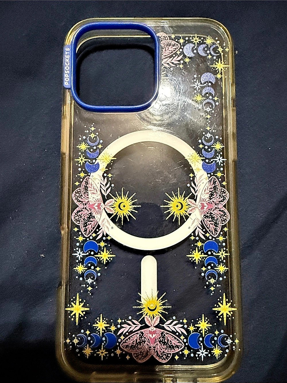 POPSOCKETS Celestial Butterfly Phone Case Cobalt Blue